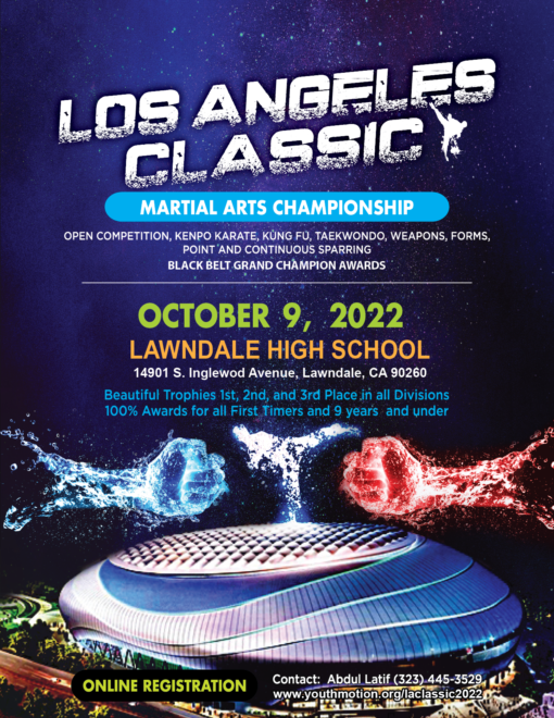 Los Angeles Classic Martial Arts Championships 2022 Spectator